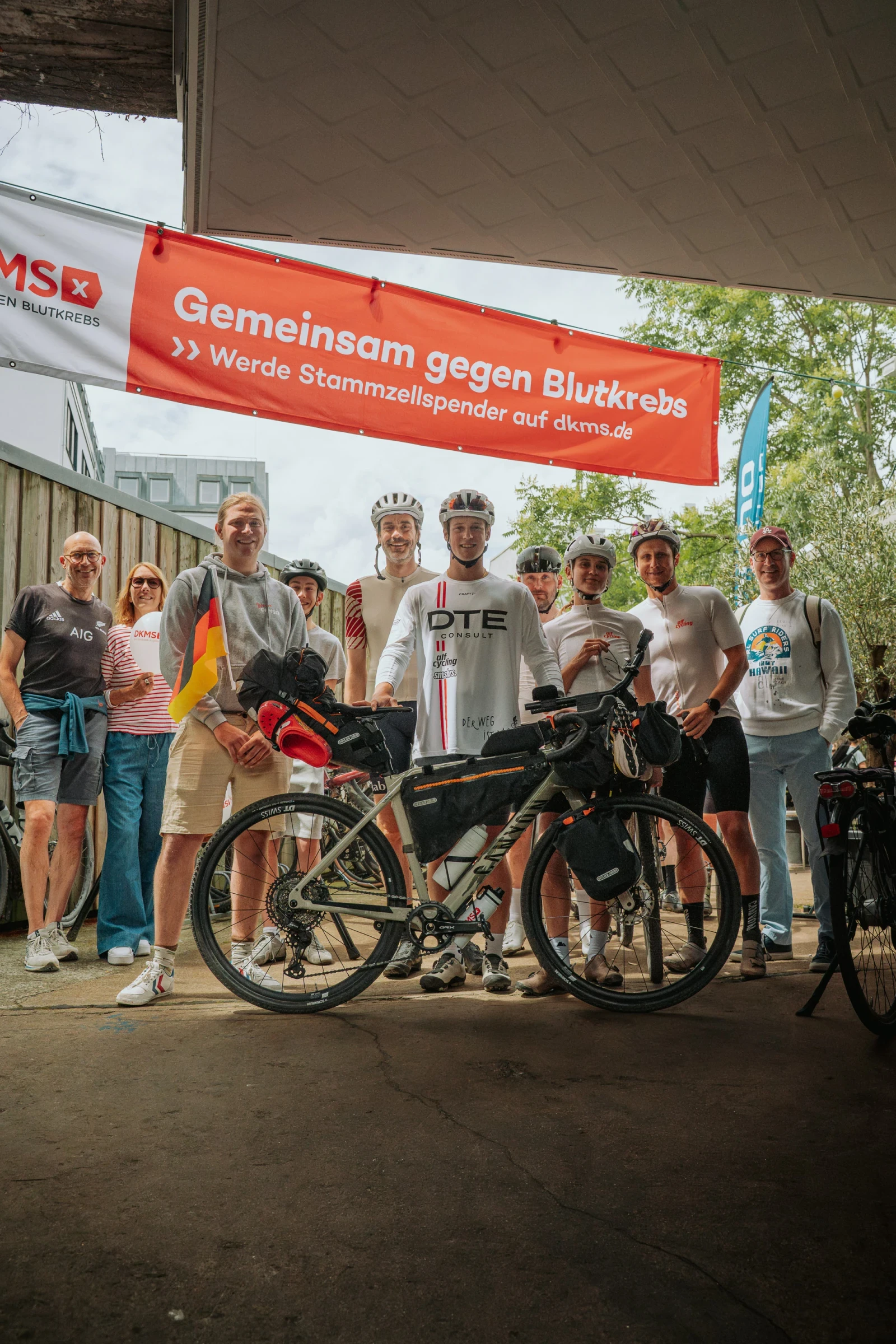 Phil vor dem Start